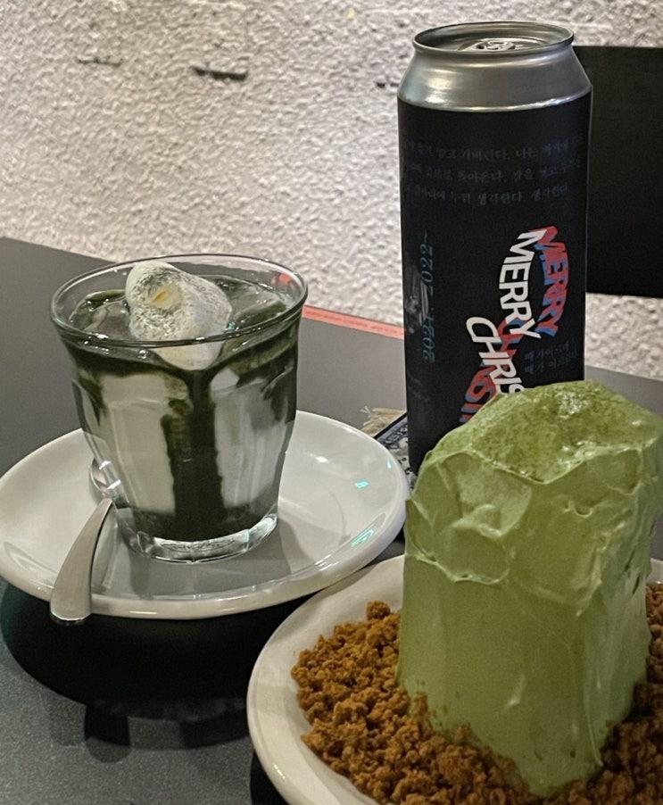  서울 숙대입구 카페 때가이르매에서 말차산과 말차숲 먹어보고 쓰는 내돈내산 후기