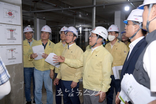  광주시 무량판 구조 아파트 전수조사 확대 실시 안정성 점검한다