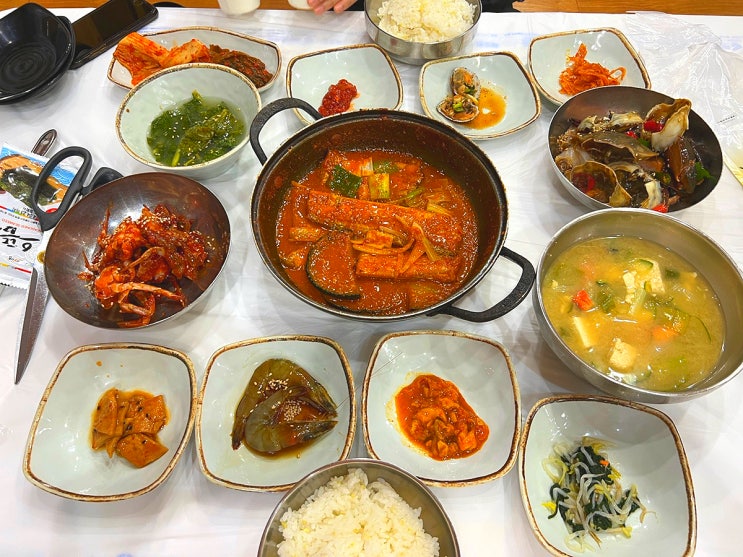  여수 명동게장 & 여수돌게빵 :: (내돈내산) 갈치조림+돌게장 정식 후기