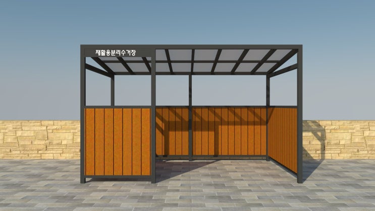 2023년 제이플랜 보급형 재활용분리수거장 소개해드립니다.