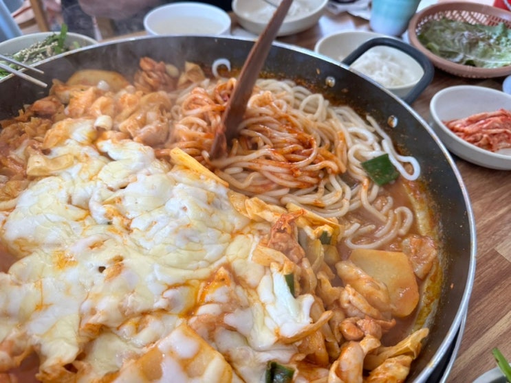  광양 중마동 닭갈비 맛집 - 그여자의 닭갈비