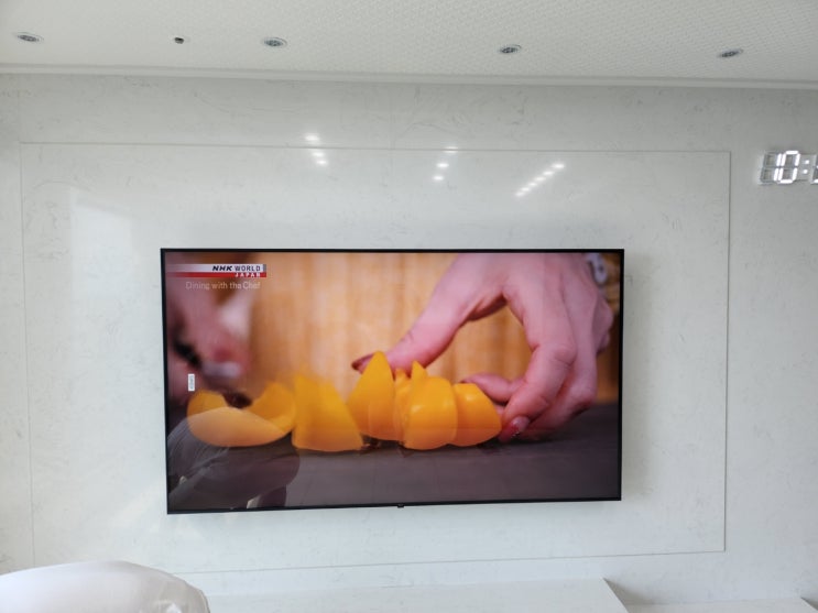  김포 TV 수리 LG75인치 티비 액정 수리  화면이 안 나와요
