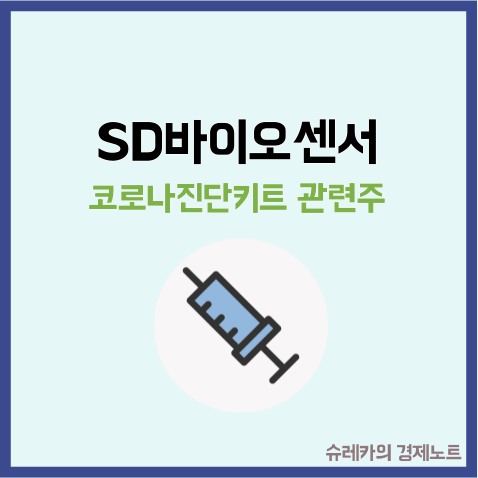  에스디바이오센서 주가 SD 코로나 진단키트 관련주 유상증자