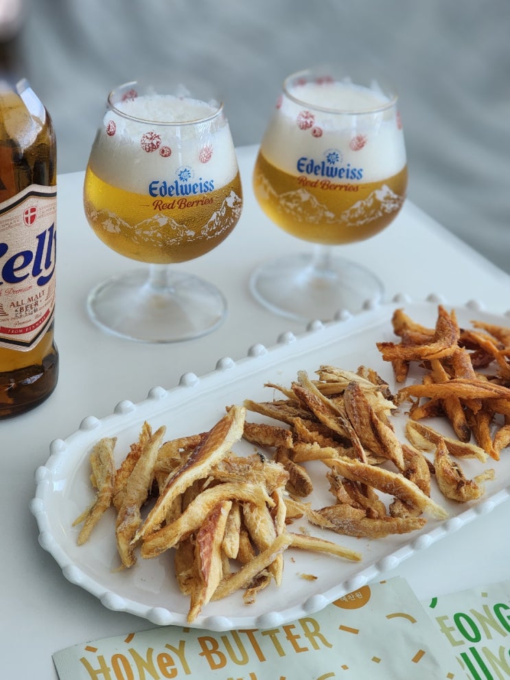  맥주안주 먹태과자 예찬원 바삭군 먹태 스낵 단백질간식 술안주