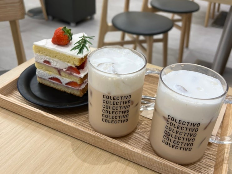  영등포 타임스퀘어디저트 맛집 고급 케이크가 매력적인 콜렉티보 케이크샵