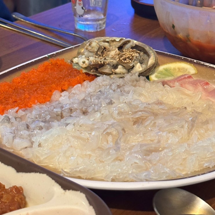  [서면 오징어회 맛집] 두레박 산오징어
