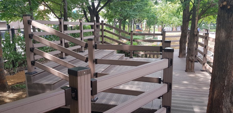  #학교전문시공_ 계단(데크)&울타리_신암초등학교