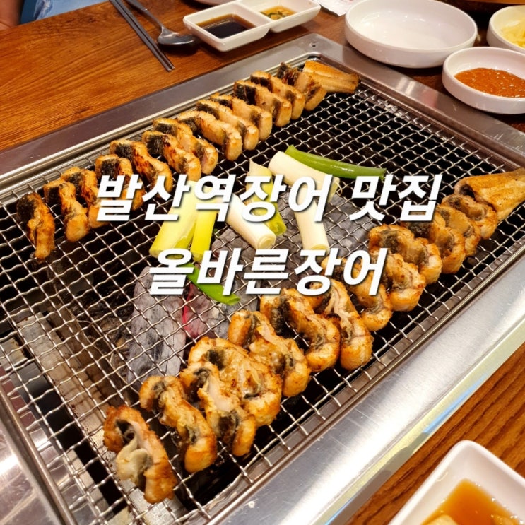  발산역장어 맛집 올바른장어에서 몸보신하기 :: 참숯에 구운 풍천민물장어 JMT!