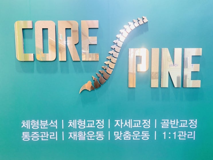  김포 사우동 체형교정센터 거북목과 허리 통증으로 다녀온 코어스파인 후기