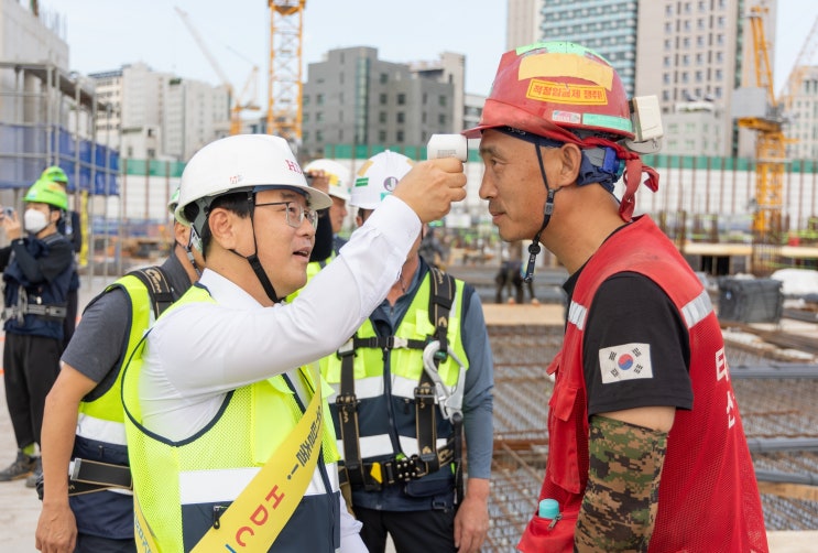 HDC현대산업개발, 경영진 혹서기 <b>안전점검</b> <b>실시</b>