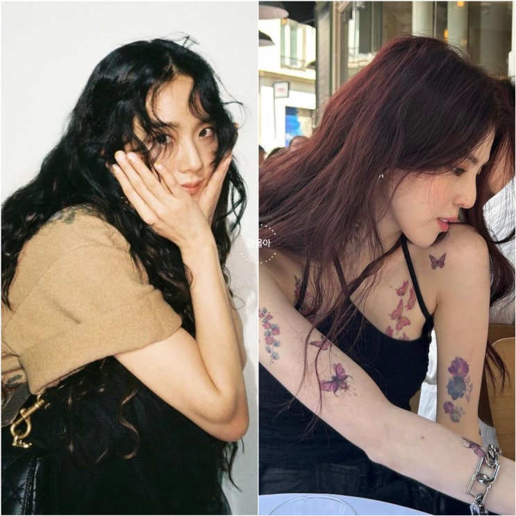  이 시절 우리가 사랑하는' 한소희 & 지수의 히피펌'(여자 연예인 긴 머리 style)