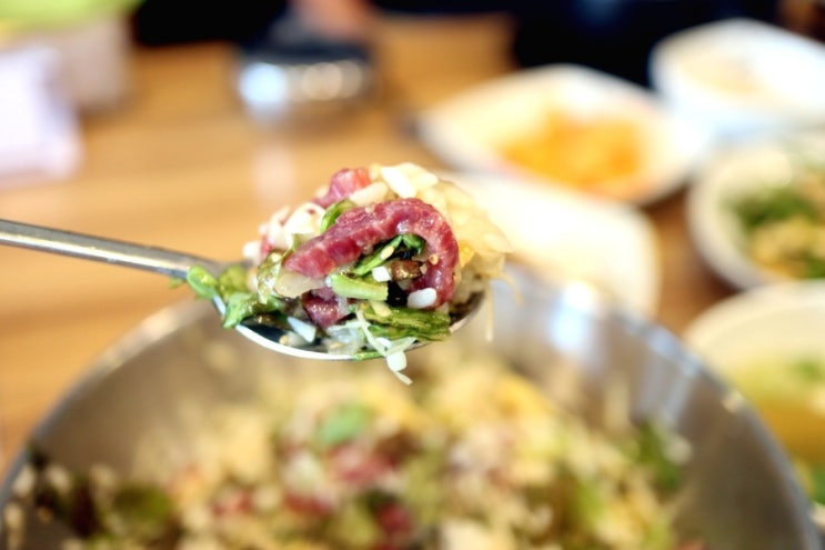  울산 구영리 맛집 육회비빔밥이 최고였던 명품선바위왕갈비탕
