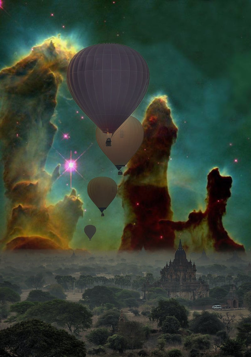 포토샵 스카이리플레이스먼트로 편리하게 하늘만 편집해보겠습니다. : 네이버 블로그