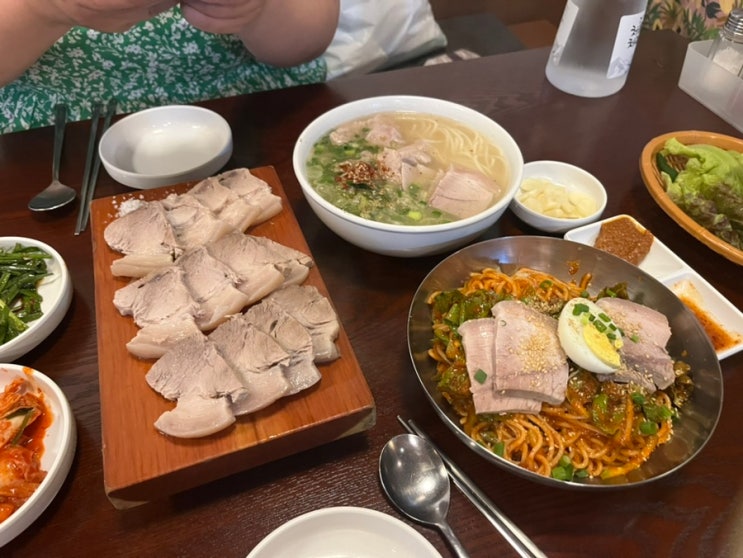  신설동 재벌국수 제주고기국수, 돔베고기 맛집