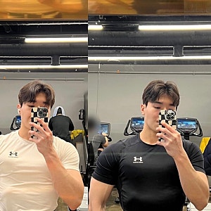 언더아머 반팔 남자 헬스복 머슬핏 반팔 짐웨어 상의 찐후기 ft. 히트기어 나시, 긴팔
