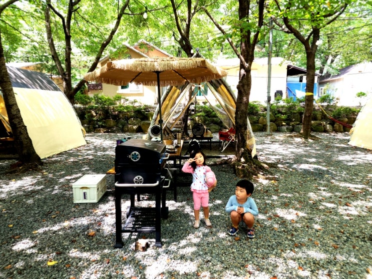  경주 바베큐장 넓고 놀거리많은 행복한캠핑바베큐