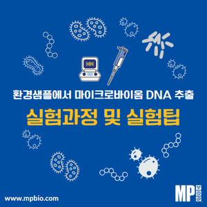  Microbiome DNA from Environmental Sample (환경 샘플에서 마이크로바이옴 DNA 추출 가이드)- Part I  실험과정 및 실험팁
