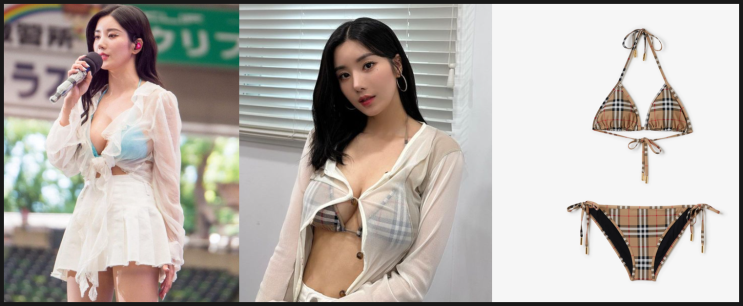  권은비 묵직 워터밤 서울 도쿄 패션 정보 수영복 비키니 정보