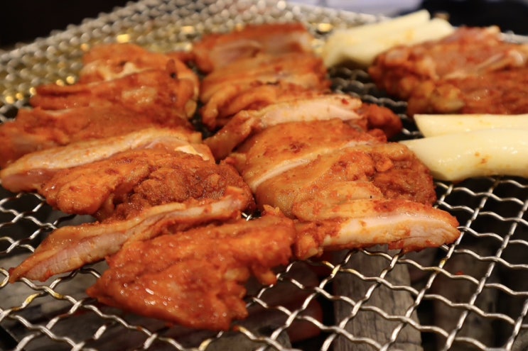 부평 불로만 숯불 닭갈비 부평역 문화의거리 맛집