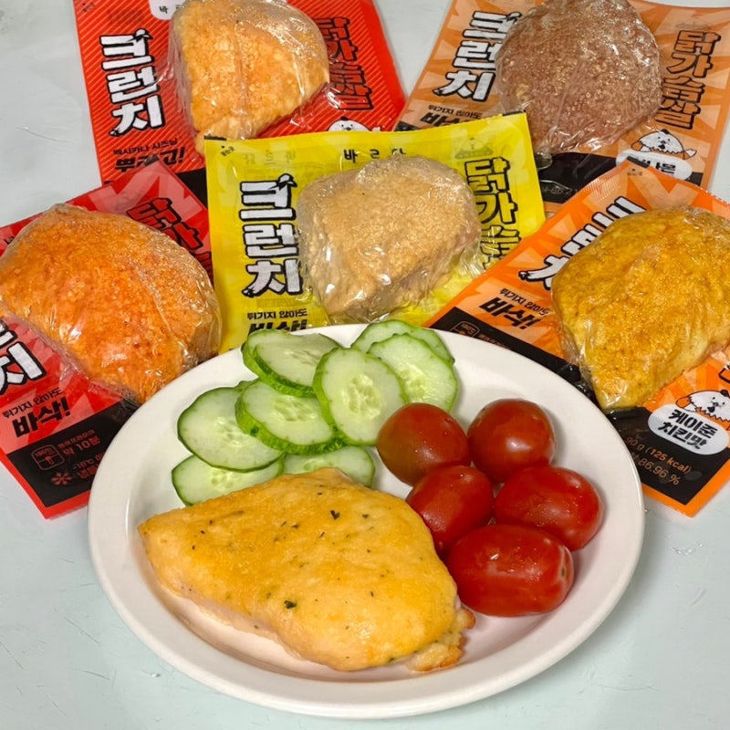 바르닭 크런치 닭가슴살 추천 맛있게 식단하기 성공