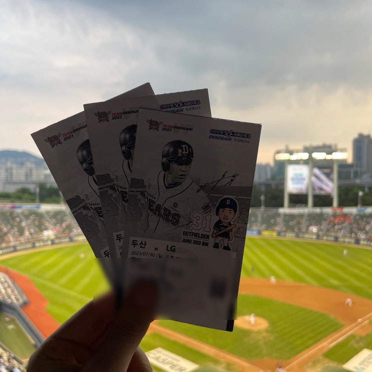[KBO 직관] 230730 잠실야구장 | LG vs <b>두산</b>