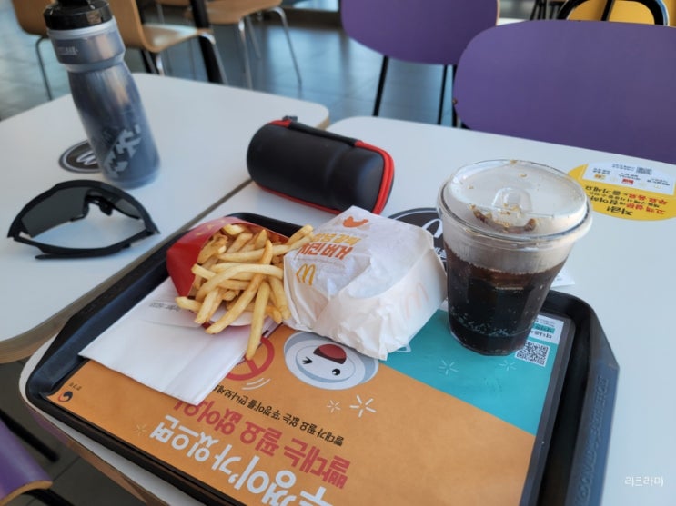  [블챌] 체크인 챌린지 30회 <맥도날드 포천DT점 창녕갈릭치킨버거 먹방>