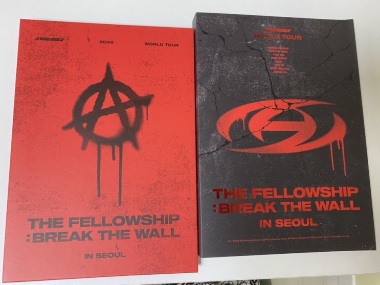  에이티즈 월드투어 THE FELLOWSHIP : BREAK THE WALL IN SEOUL 블루레이 구매 완