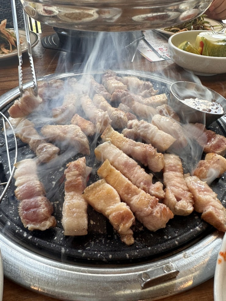  [천안맛집] 경성옥, 천안 백석동 마치애비뉴 오겹살 맛집, 숯불에구워먹는 소고기 맛집 / 내돈내산 찐리뷰