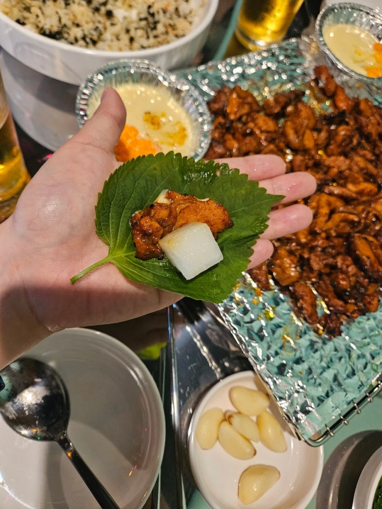 잠실새내역 맛집 온달집 닭다리살 닭갈비 간장마요밥 심야우동 내돈내산 후기