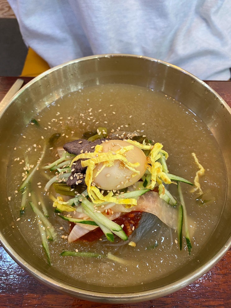  여수 맛집으로 훌륭한 여수 냉면, 콩국수와 냉면이 맛있는 집