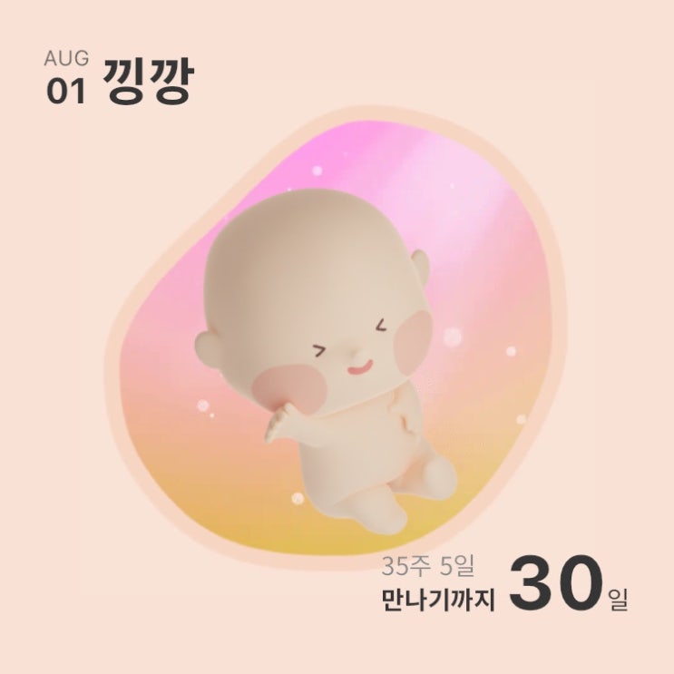  막달 임산부 태동검사 (+베이비샤워)(30주-35주)
