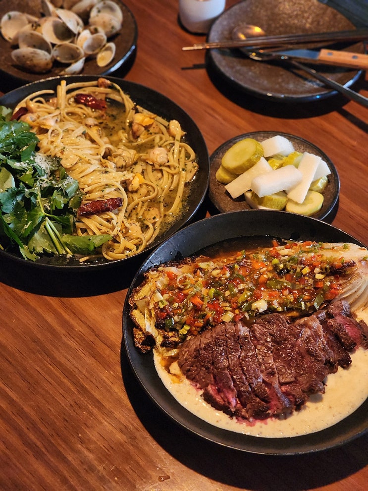  [미아사거리] 느자구 : 파스타 스테이크 맛집인 술집