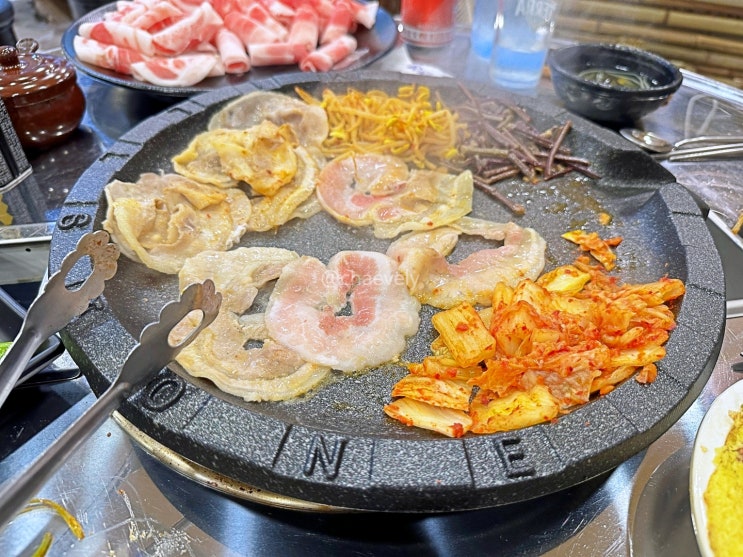  장유 대패삼겹살 먹고싶을 땐 율하 월화집