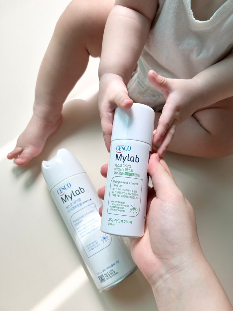 [CESCO Mylab] 세스코 마이랩 모기약, 모기기피제_ 임산부,아기 순한 모기기피제 추천/ 완벽한 살....
