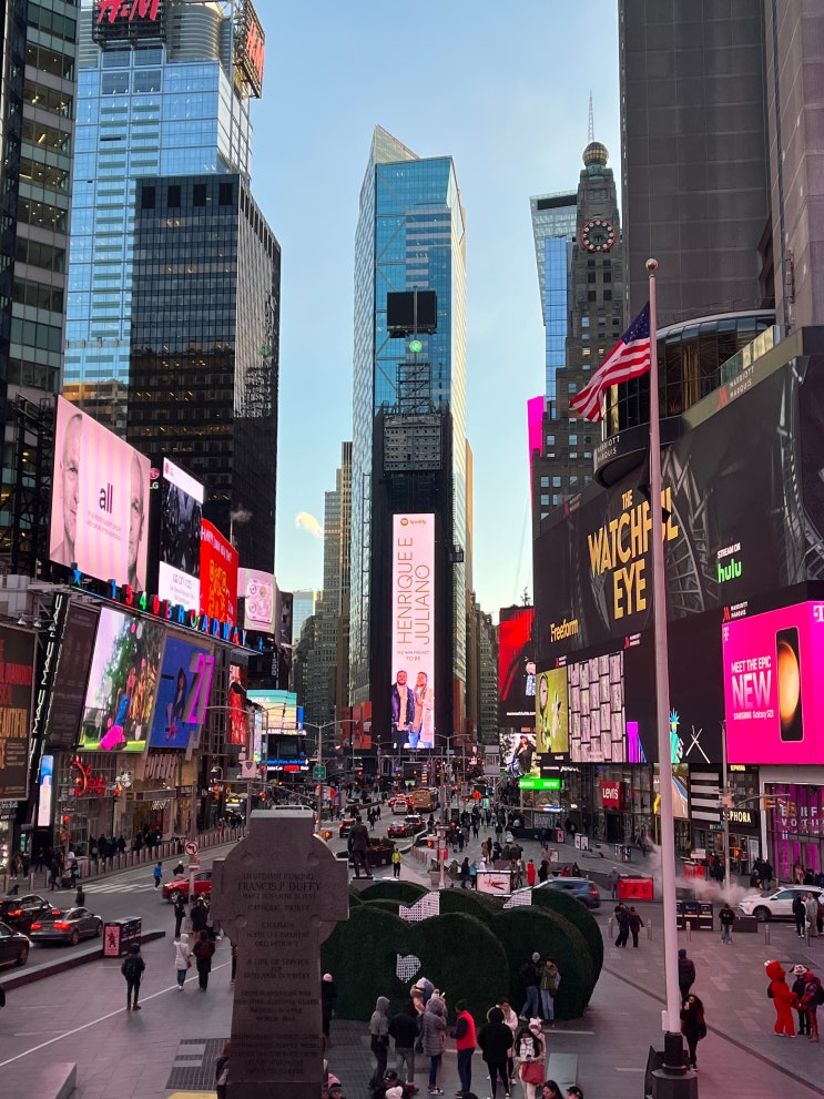[뉴욕 여행] 뉴욕 타임스 스퀘어(Times Square) / 스캠(호갱) 종류 및 대처 방법