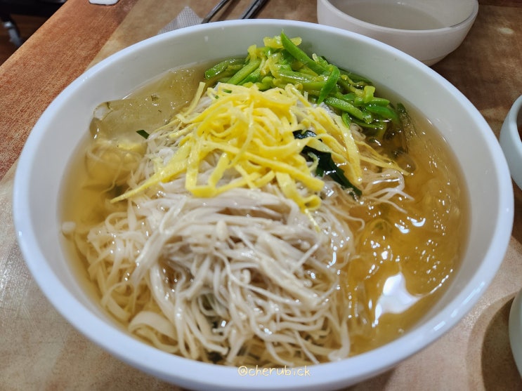  정릉 맛집 김대호 아나운서 메밀묵 건진국수 봉화묵집 / 정릉맥주도가