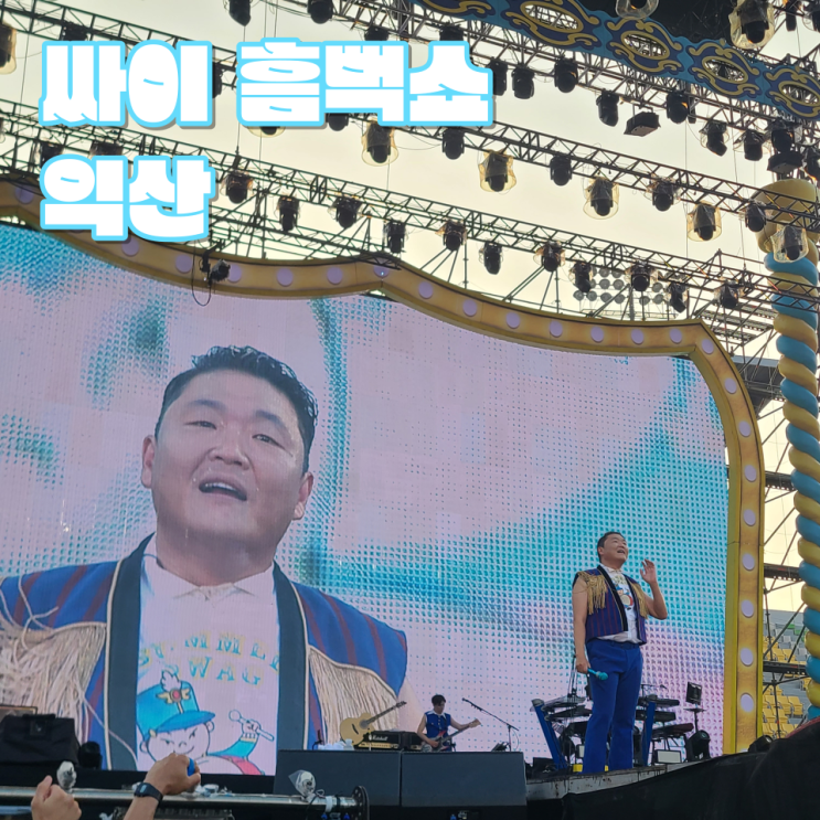  [싸이 흠뻑쇼 익산 후기] 스탠딩 가 구역 |  제시 성시경 게스트 | 먹을텐데 | 부산 흠뻑쇼 준비물