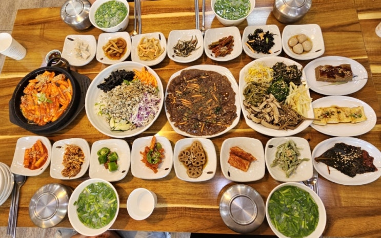  애견동반 하동 여행#6) 쉬어가기좋은날식당