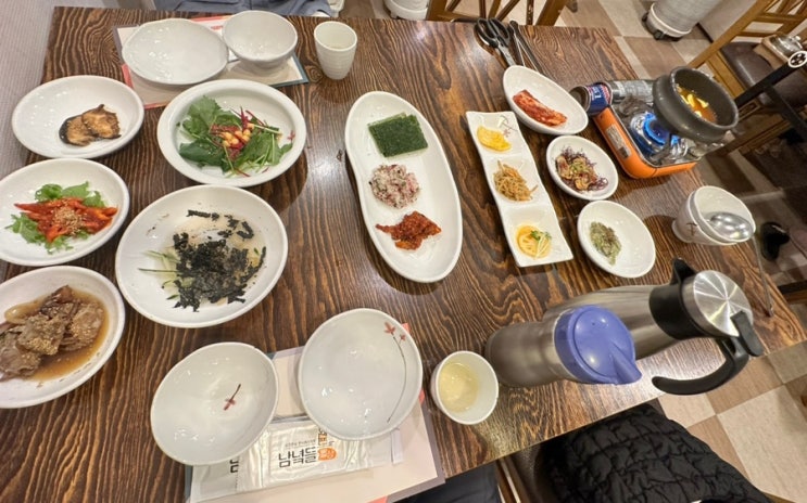  순천 풍덕동 한정식 맛집 - 남녘들밥상