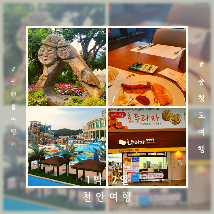  1박2일 천안 여행코스 아름다운화수목정원 소노벨천안 오션어드벤처 천안휴게소