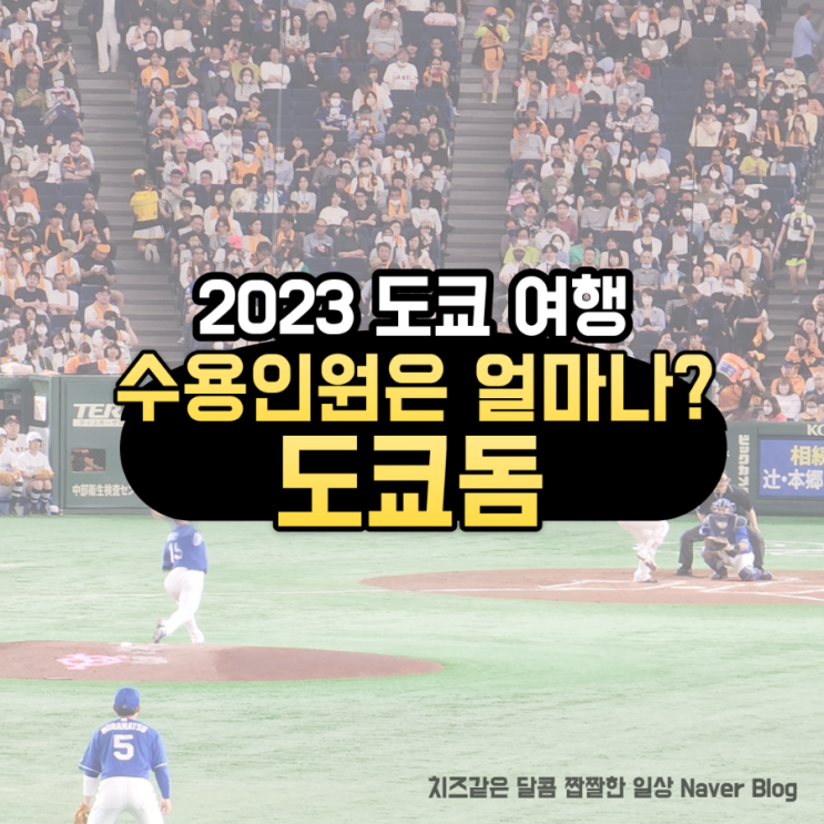  도쿄돔 수용인원은 얼마나 될까? '도쿄돔' 일본야구 직관기