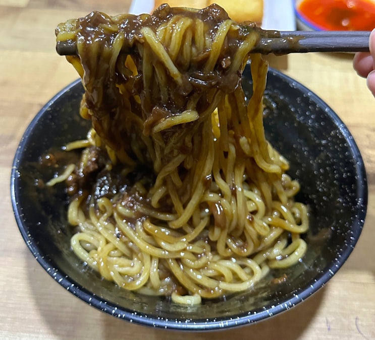  부산 영도 홍복작은면가게 짜장면 멘보샤 맛집 데이트 리뷰 후기