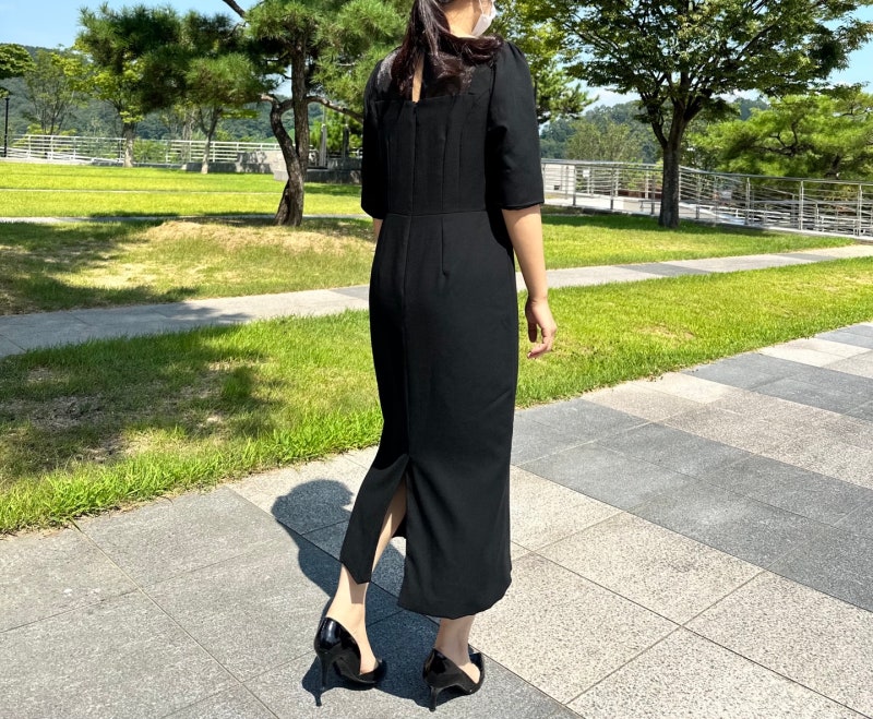 오드리 헵번을 담은 원피스 두 가지 버전 금일 오픈합니다! 가을 원피스 사이즈 차트 및 디자....