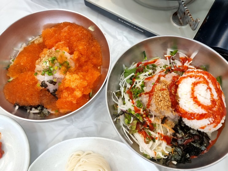  포항 영일대 맛집] 마라도회식당 || 물회 회덮밥 맛집 (feat. 오픈런)