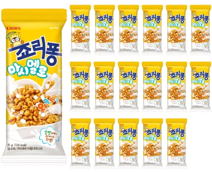  죠리퐁 마시멜로, 35g, 18개