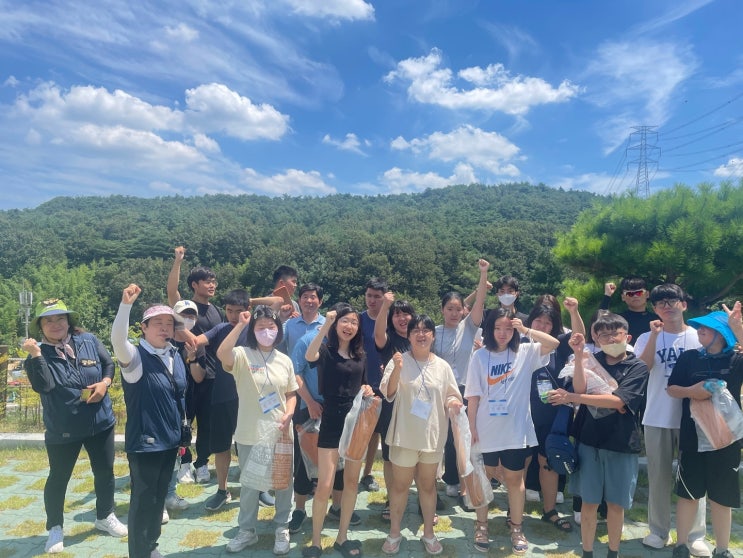  포항시북부장애인종합복지관여름 계절학교 수업