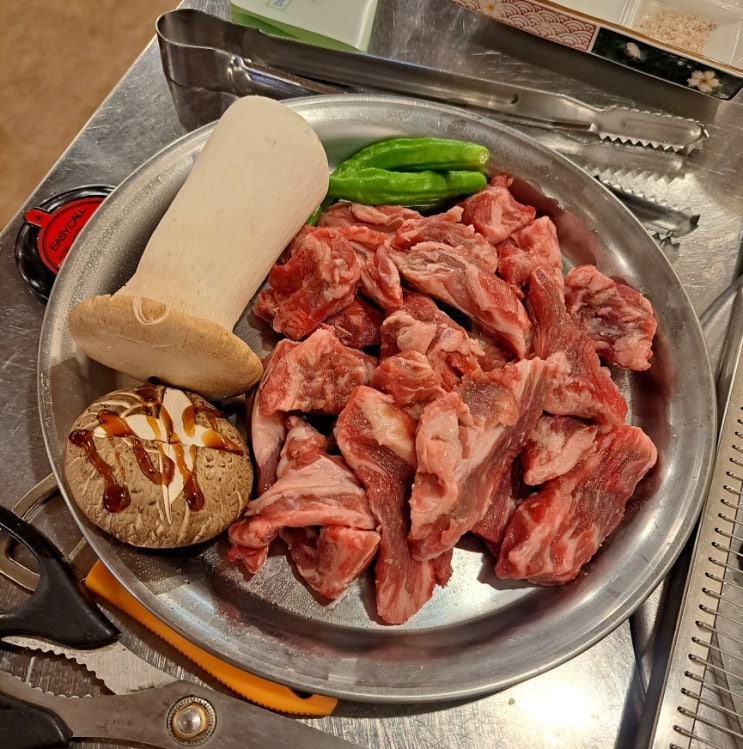 [모란역 고깃집] 대성집 :: 돼지갈비와 소갈빗살을 한 번에 먹는 성남 고깃집_내 돈 내산 솔직후기