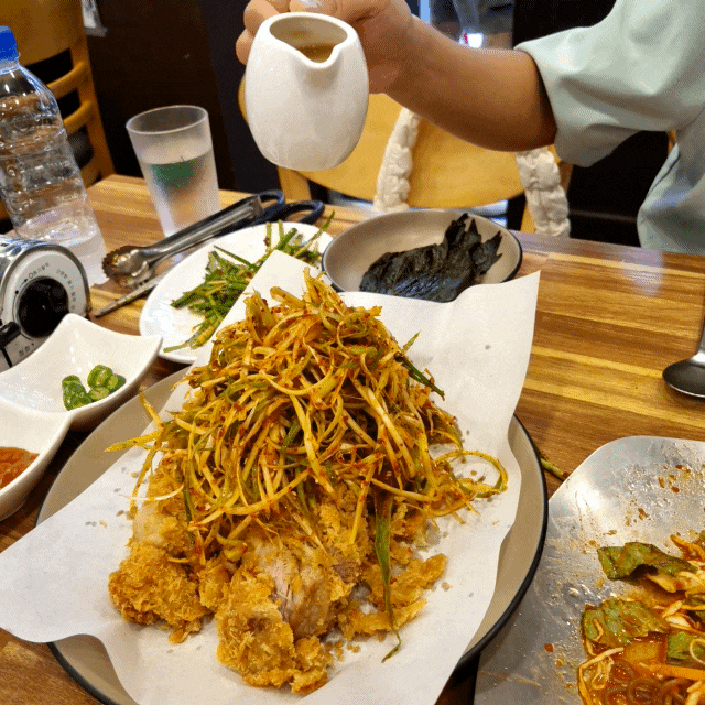 인천서구청맛집 족발튀김으로 유명한 '유진족발'에서 보쌈튀김을 먹다!