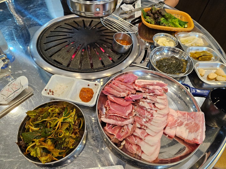  포항 대도동 돈덩이뒷고기 솔직후기-된장찌개 맛집/내돈내산