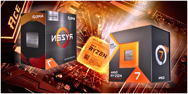 AMD 라이젠 7 7800X3D 및 5800X3D CPU, Mindfactory에서 판매량 경신
